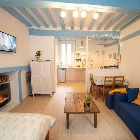 Blue Appartment With A Fireplace Dieppe Buitenkant foto